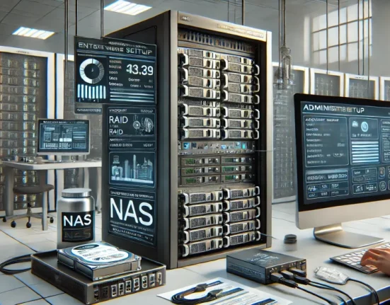 مراحل کانفیگ NAS (Network Attached Storage)​