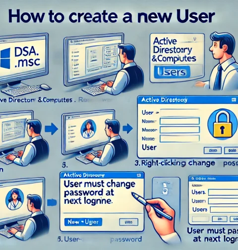 نحوه ایجاد کاربر در Active Directory