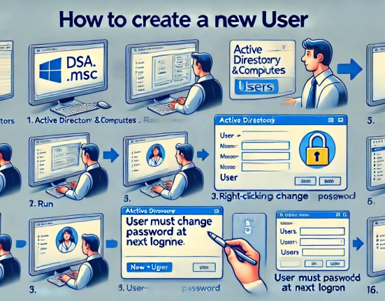 نحوه ایجاد کاربر در Active Directory
