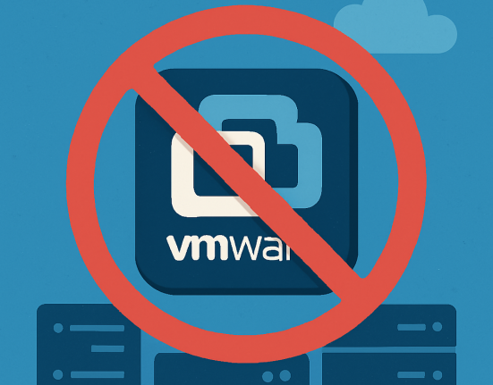 تغییرات مجوز VMware لغو شد
