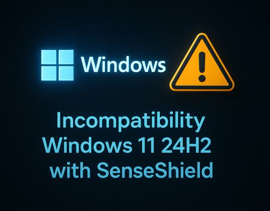 مشکلات به‌روزرسانی Windows 11 24H2 با SenseShield